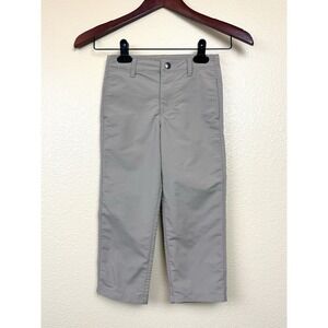 Under Armour Khaki Pants Toddler boys Size 4 Tan School Uniform Lightweight